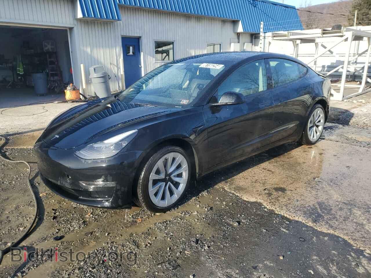 Photo 5YJ3E1EA4NF370947 - TESLA MODEL 3 2022