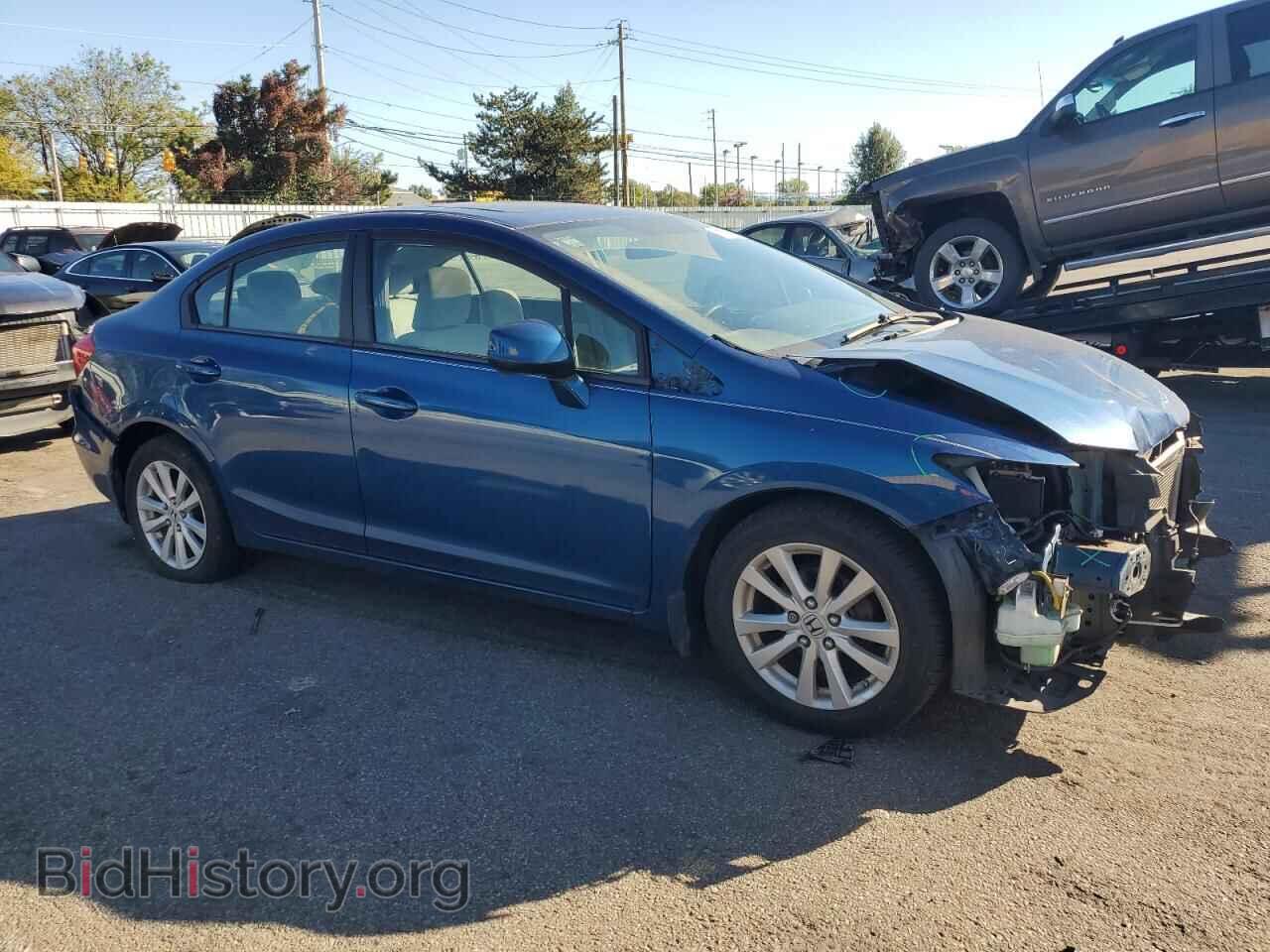 2012 HONDA CIVIC - VIN: 19XFB2F85CE048022 - Фото 4