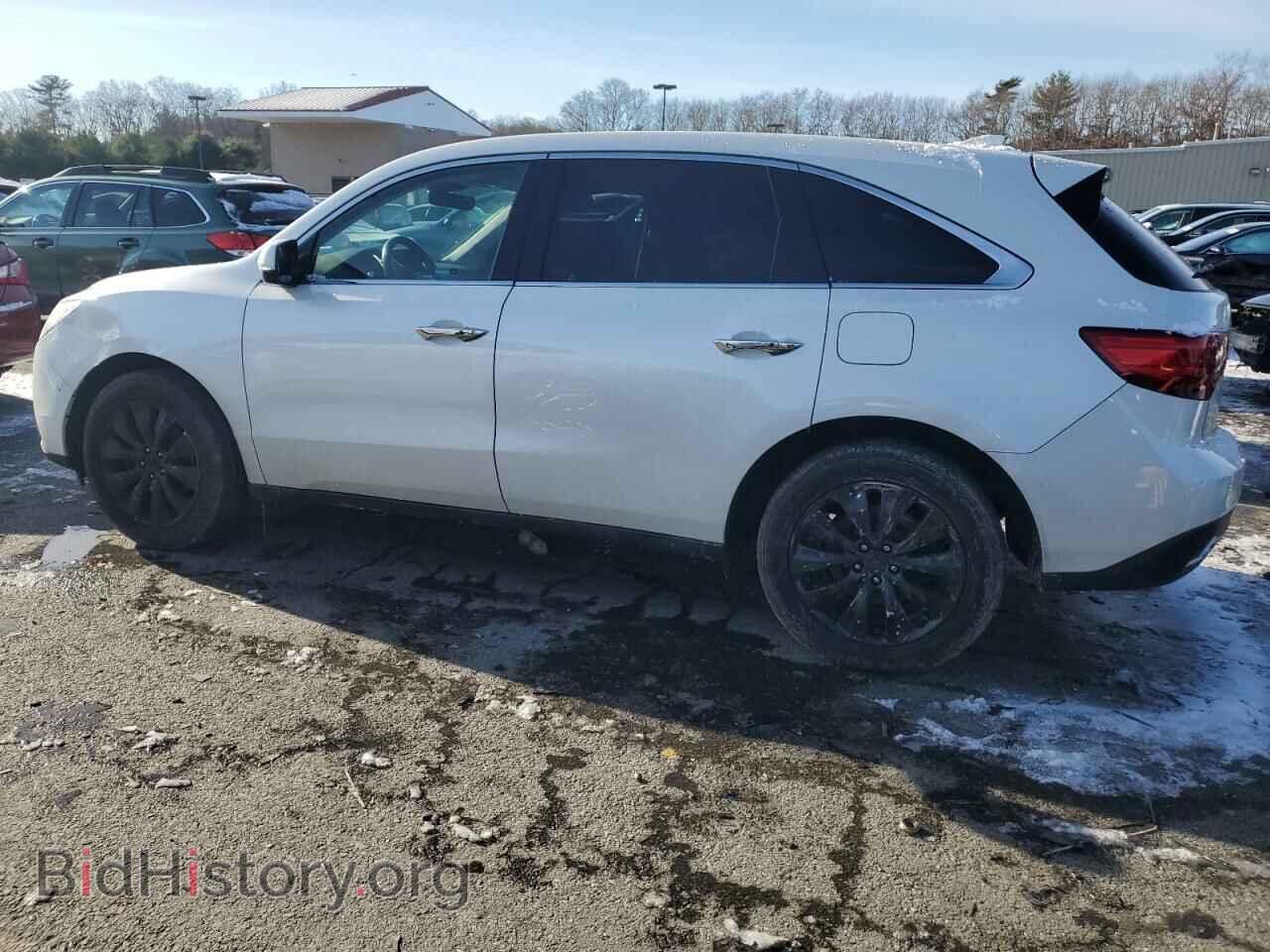 2016 ACURA MDX - VIN: 5FRYD4H41GB026901 - Фото 2