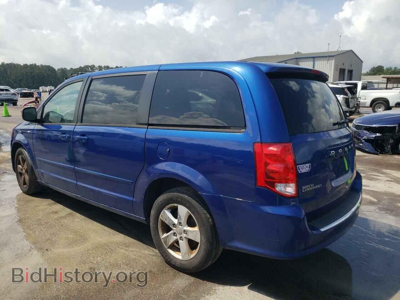2013 DODGE CARAVAN - VIN: 2C4RDGBG1DR731529 - Фото 2