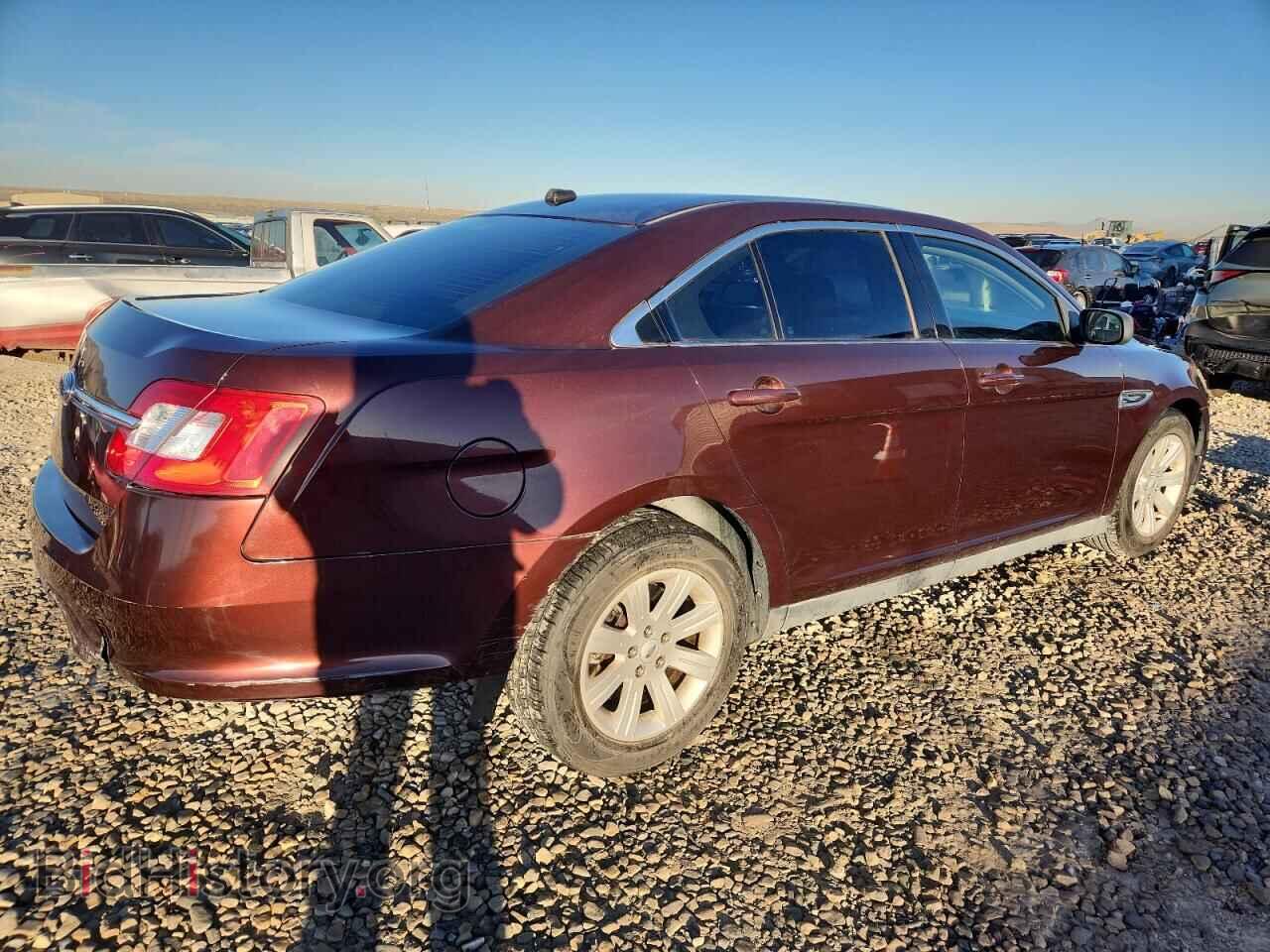 2010 FORD TAURUS - VIN: 1FAHP2DW8AG125237 - Фото 3