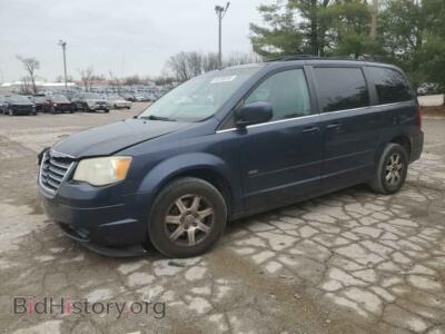 2008 Chrysler MINIVAN Touring, blue — VIN 2A8HR54P08R701449, Copart