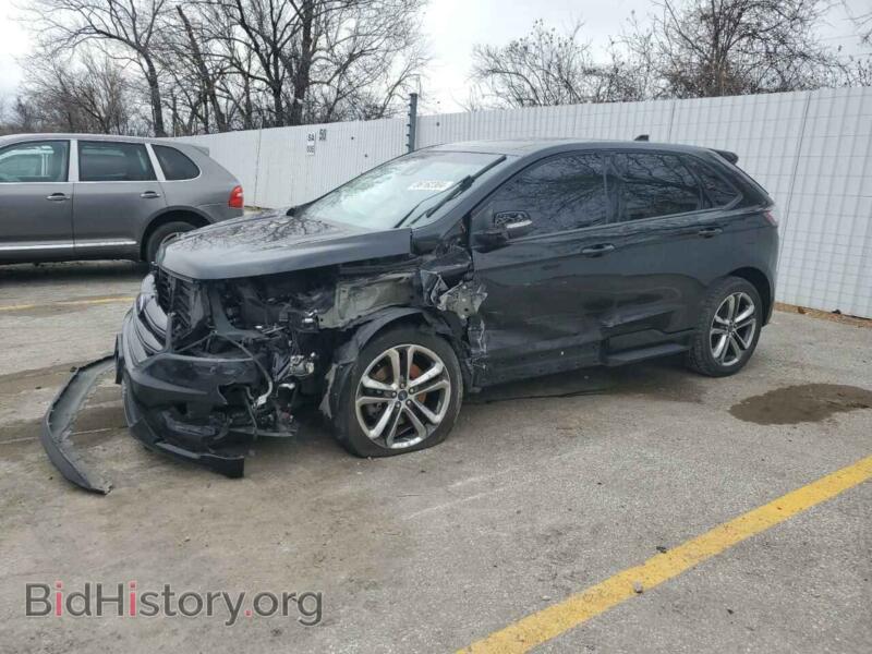 2016 Ford EDGE SPORT (VIN 2FMPK4AP9GBB49488) — фото 1 из 13, Copart, повреждение: передняя часть