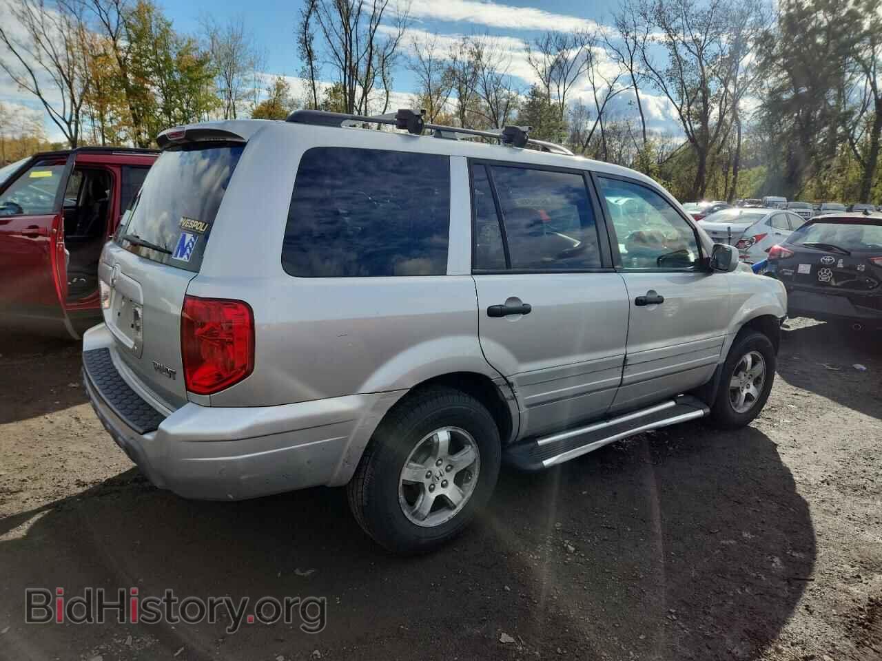 2005 HONDA PILOT - VIN: 5FNYF18555B059691 - Фото 3