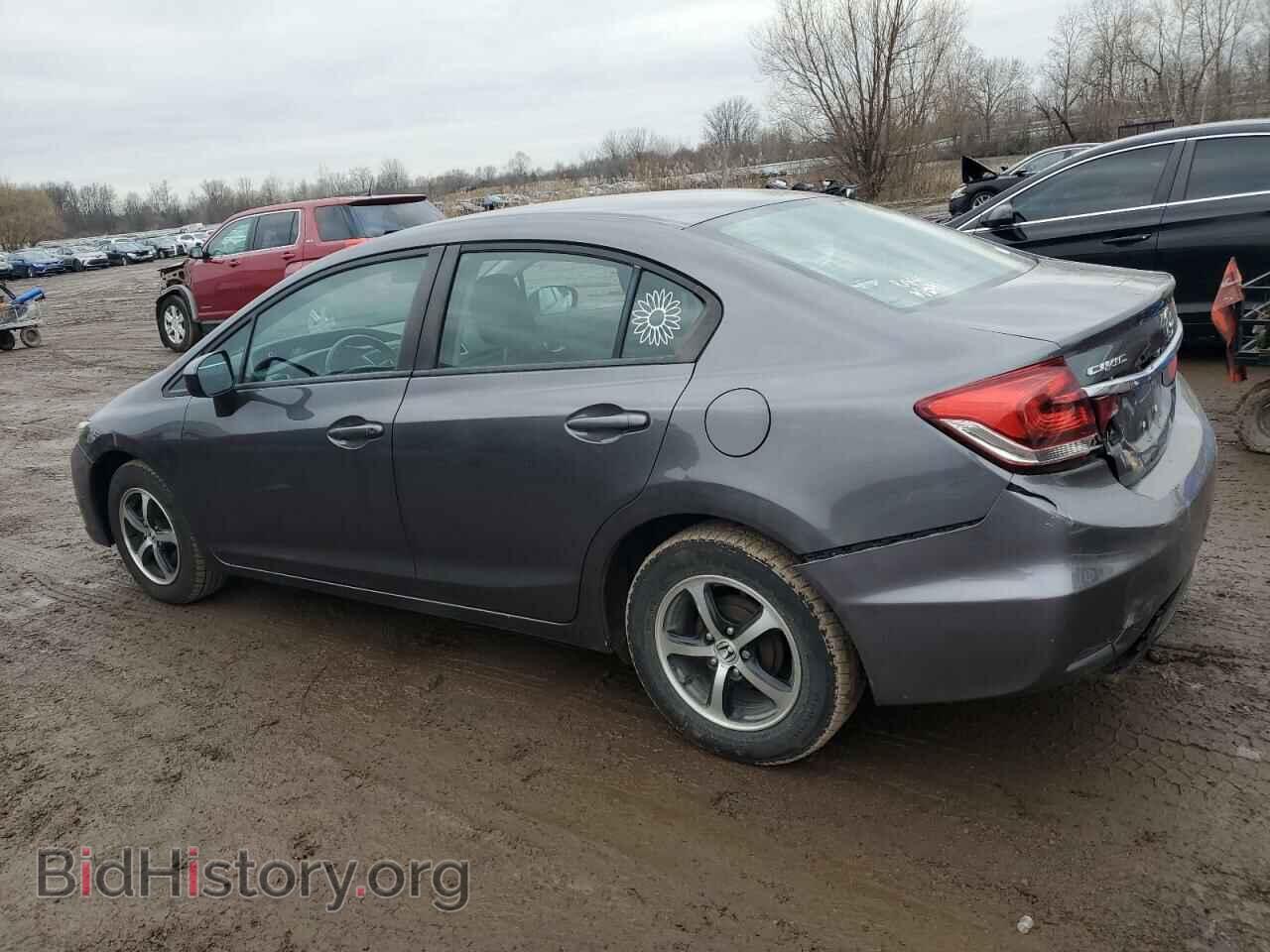 2015 HONDA CIVIC - VIN: 19XFB2F72FE079207 - Фото 2