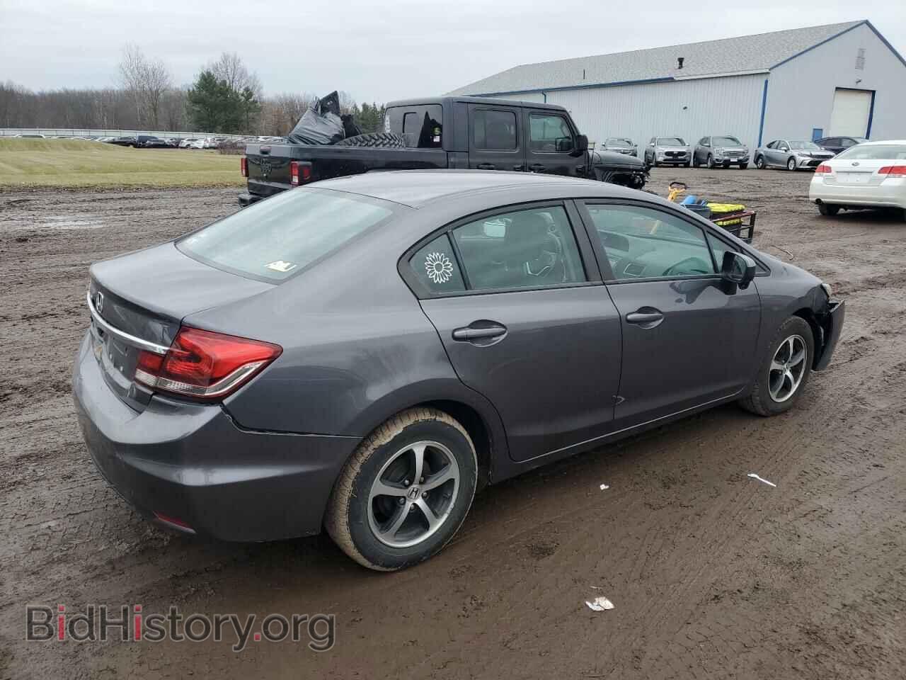 2015 HONDA CIVIC - VIN: 19XFB2F72FE079207 - Фото 3