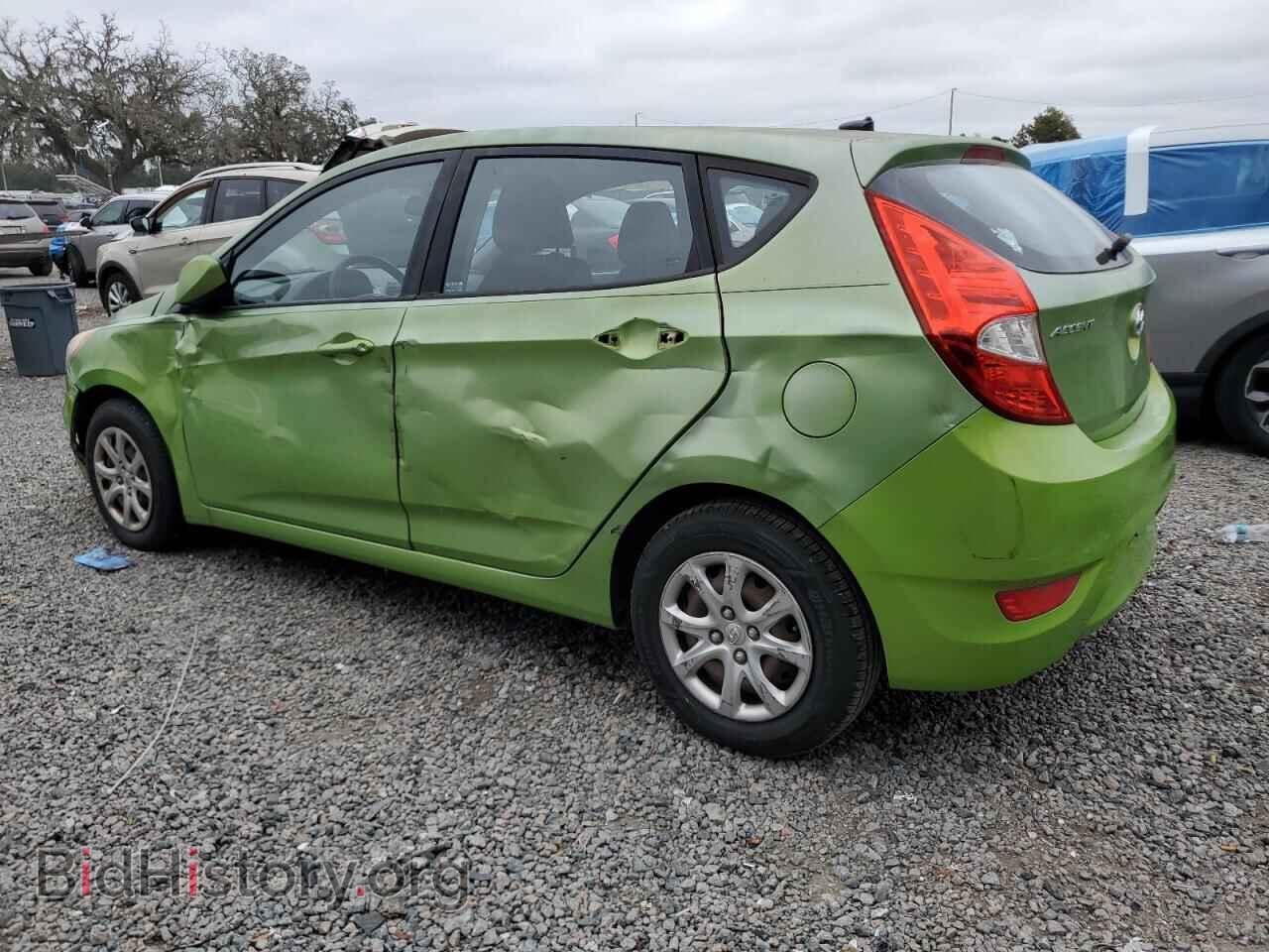 2012 HYUNDAI ACCENT - VIN: KMHCT5AE7CU031833 - Фото 2