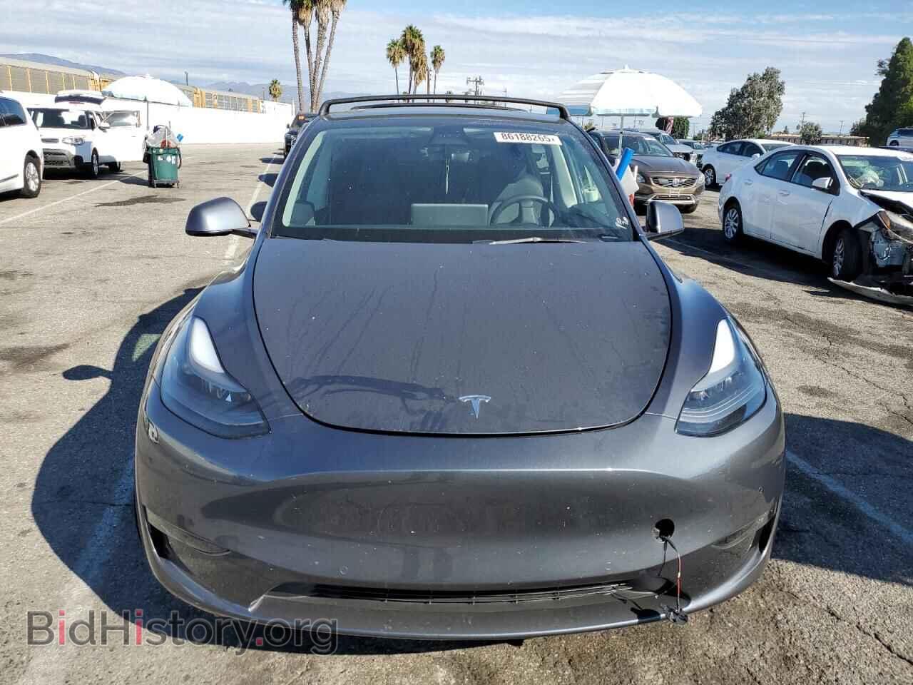 2022 TESLA MODEL Y - VIN: 7SAYGDEF6NF337304 - Фото 5