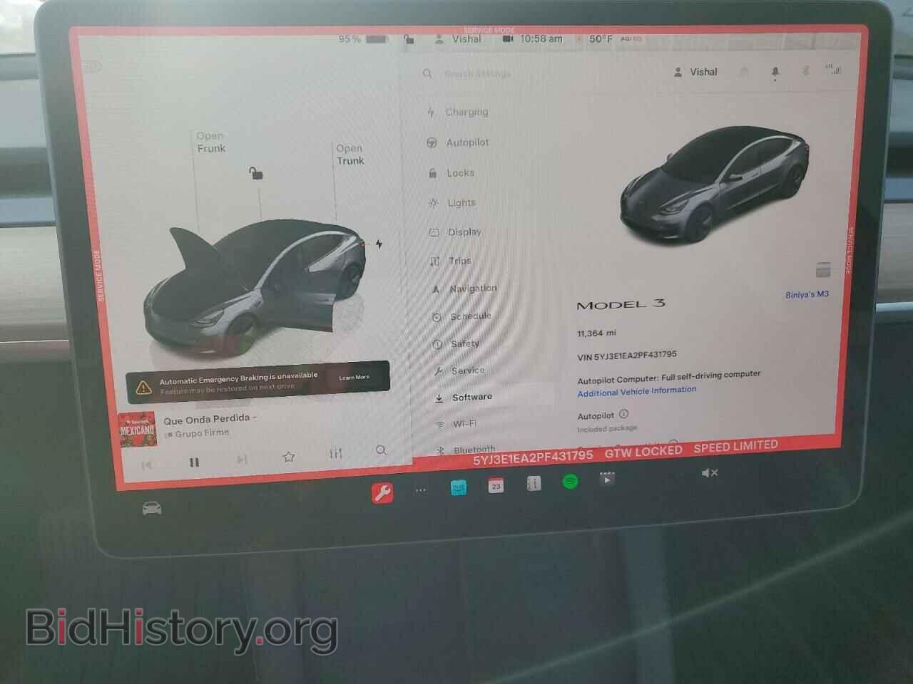 2023 TESLA MODEL 3 - VIN: 5YJ3E1EA2PF431795 - Photo 9