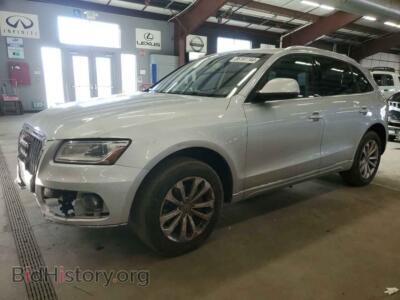 2013 Audi Q5 Premium, серебристый — VIN WA1CFAFP7DA065248, Copart