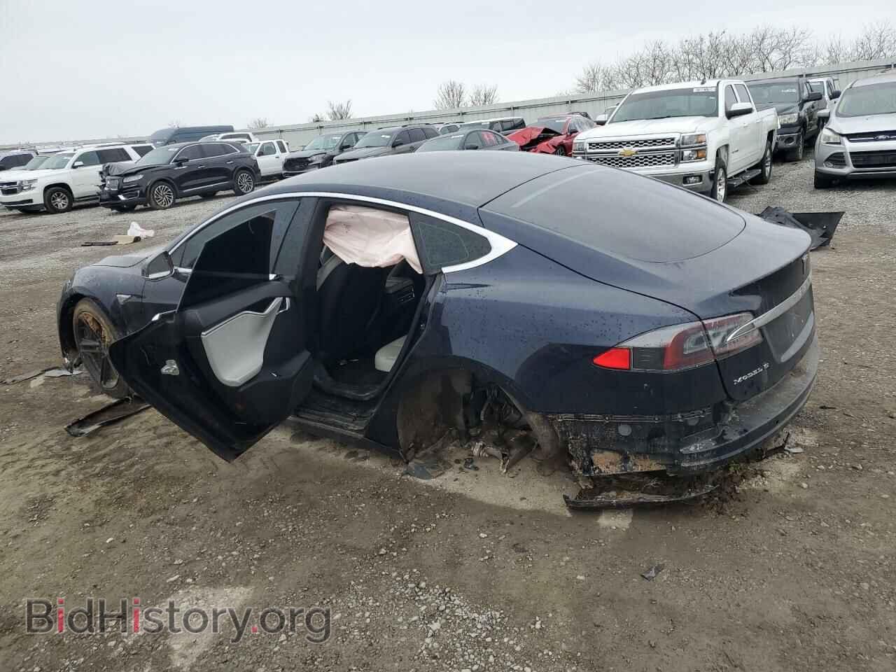 2014 TESLA MODEL S - VIN: 5YJSA1H10EFP63072 - Photo 2