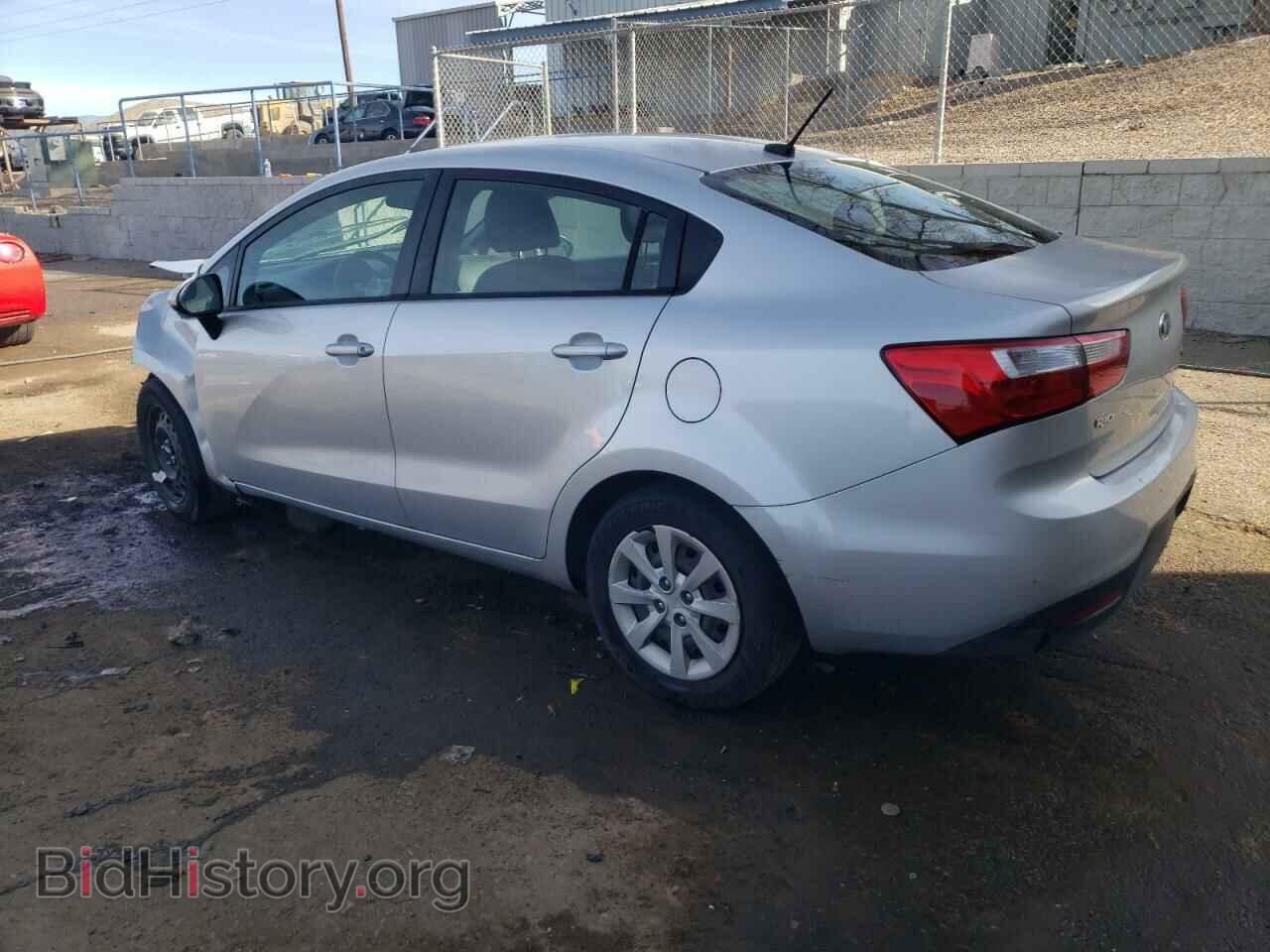 2014 KIA RIO - VIN: KNADM4A35E6407366 - Фото 2