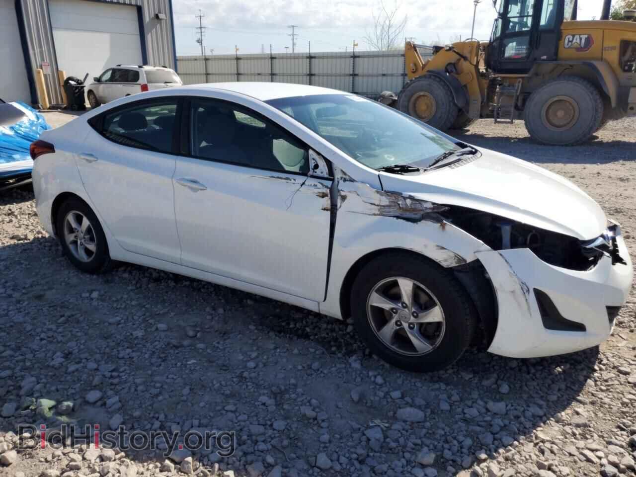 2014 HYUNDAI ELANTRA - VIN: 5NPDH4AE0EH487609 - Фото 4