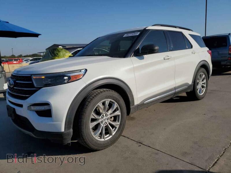2020 Ford EXPLORER XLT (VIN 1FMSK7DH7LGB34748) — фото 1 из 13, Copart, повреждение: задняя часть