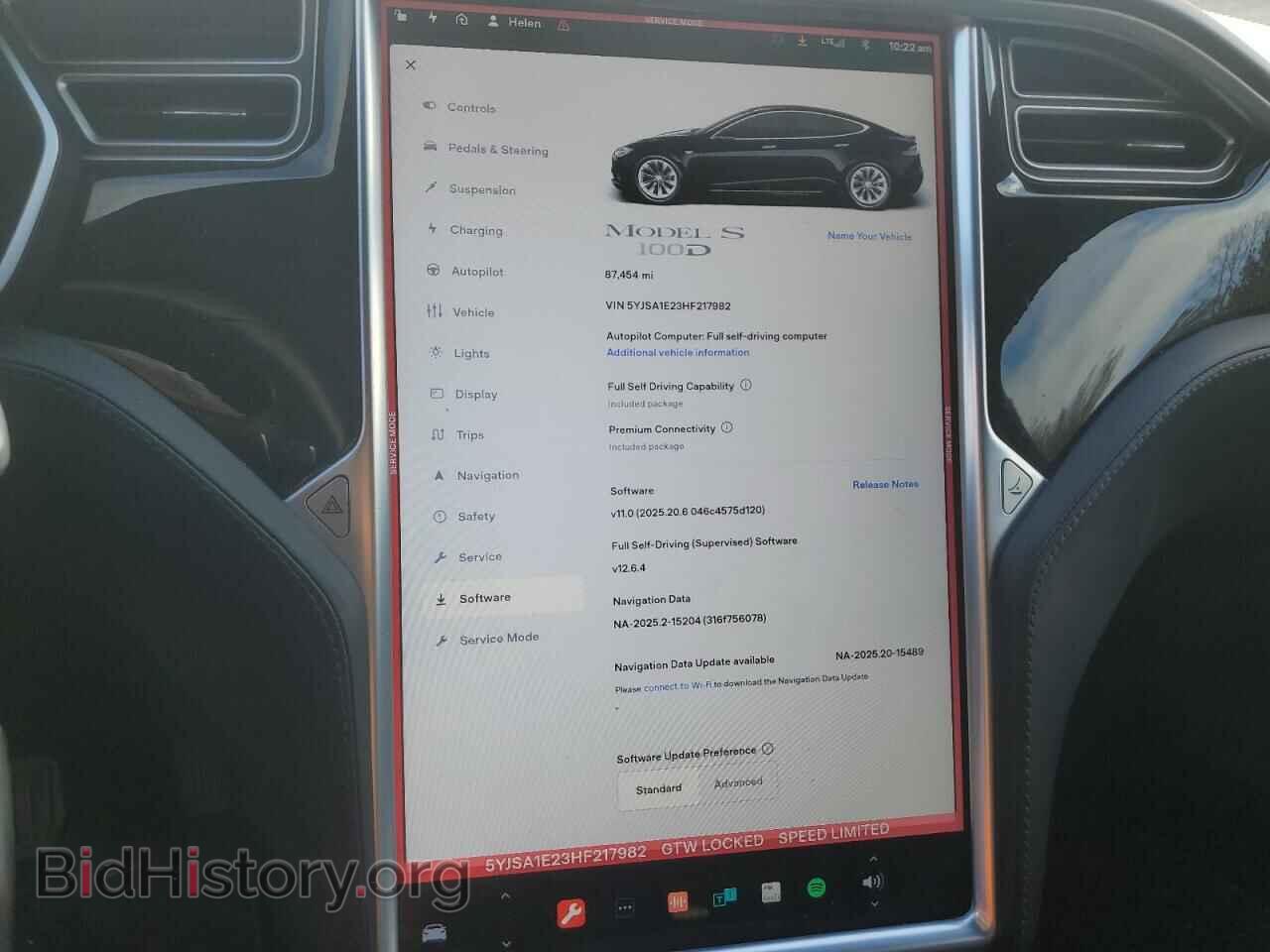 2017 TESLA MODEL S - VIN: 5YJSA1E23HF217982 - Photo 9