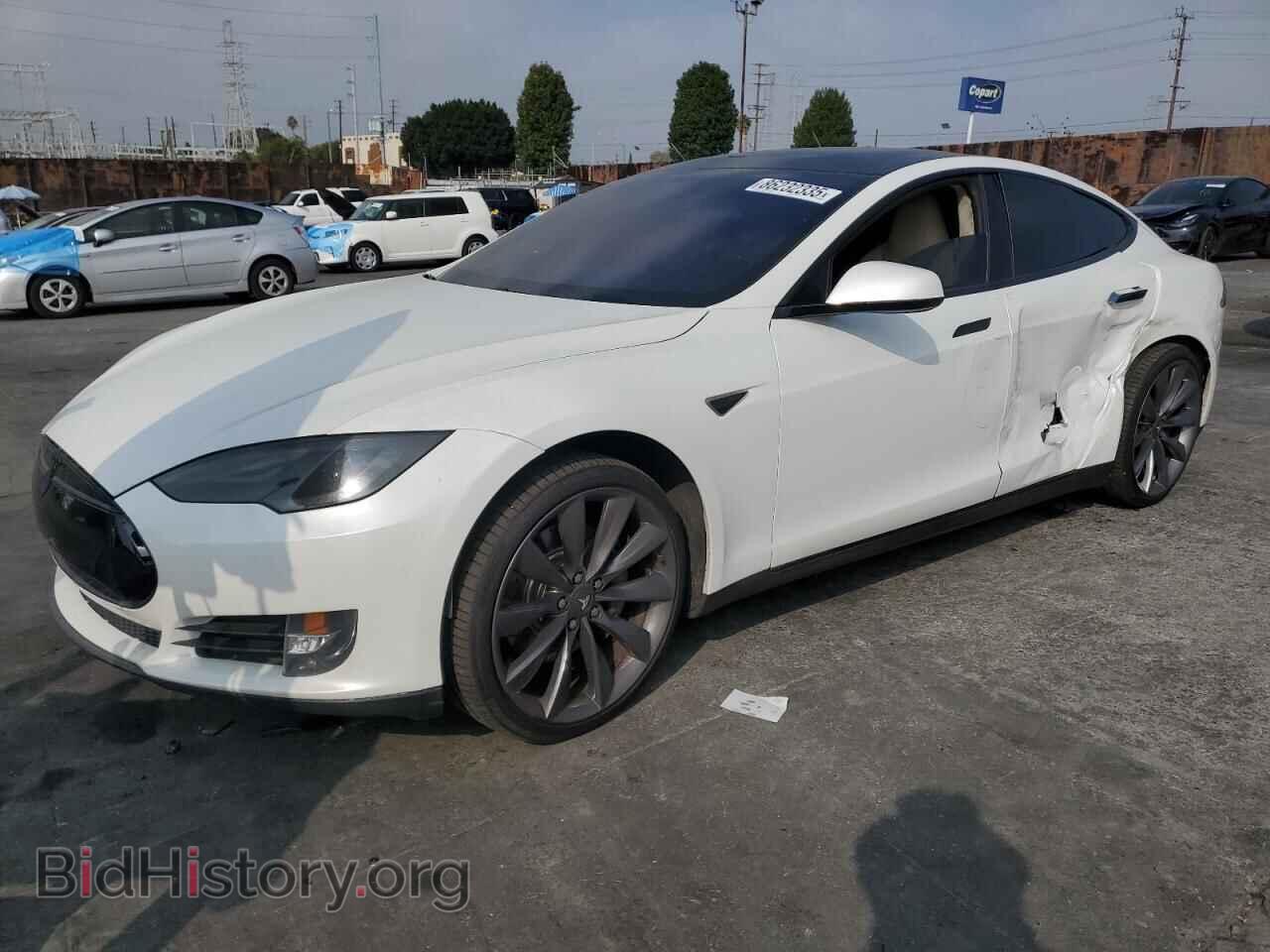 Photo 5YJSA1DP8CFS01024 - TESLA MODEL S 2012