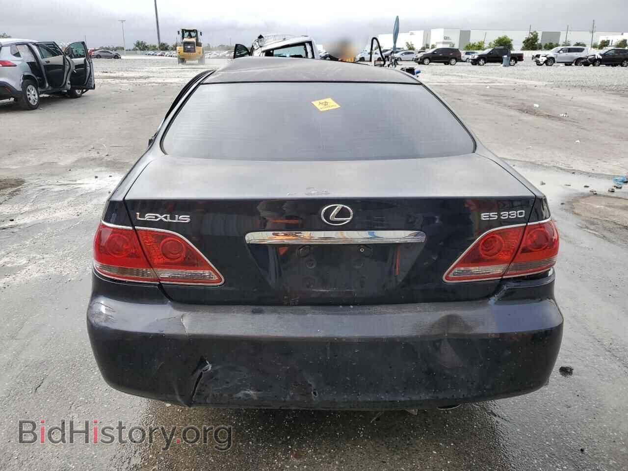 2005 LEXUS ES330 - VIN: JTHBA30G355056785 - Фото 6