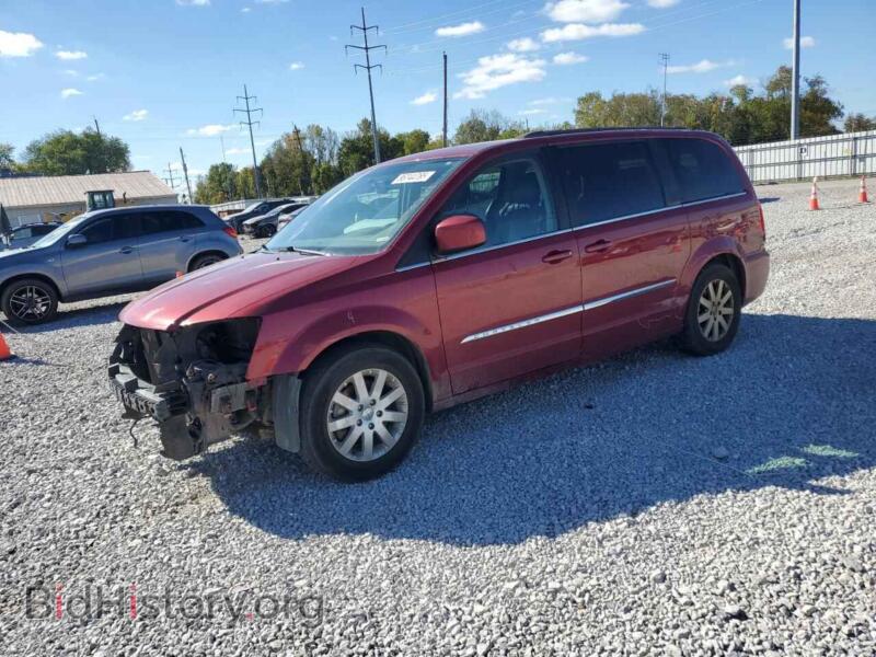 2016 Chrysler MINIVAN Touring (VIN 2C4RC1BG8GR300139) — фото 1 из 14, Copart, повреждение: передняя часть