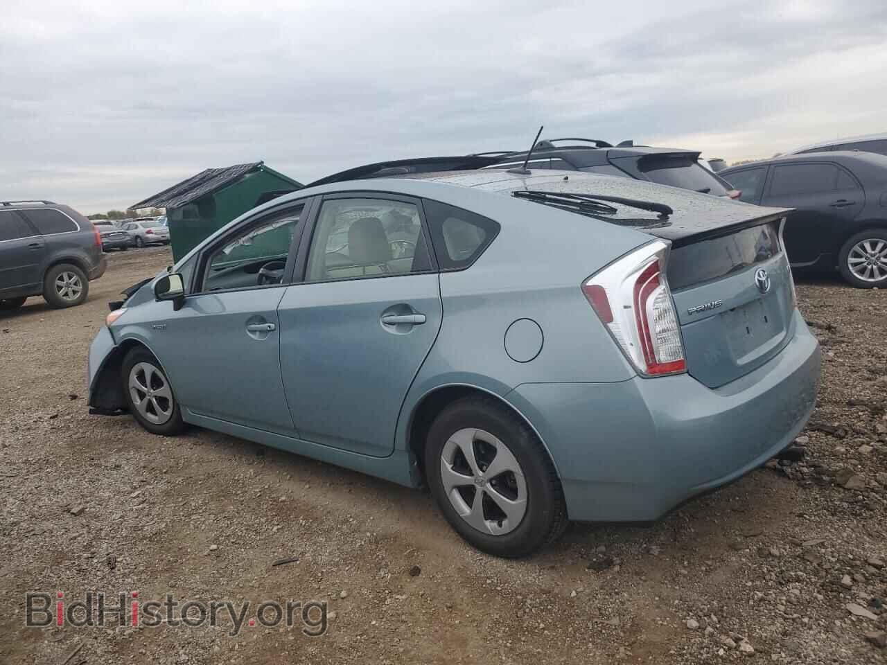 2014 TOYOTA PRIUS - VIN: JTDKN3DUXE1761869 - Фото 2