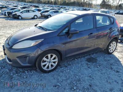 2012 Ford FIESTA SE, charcoal — VIN 3FADP4EJXCM170024, Copart