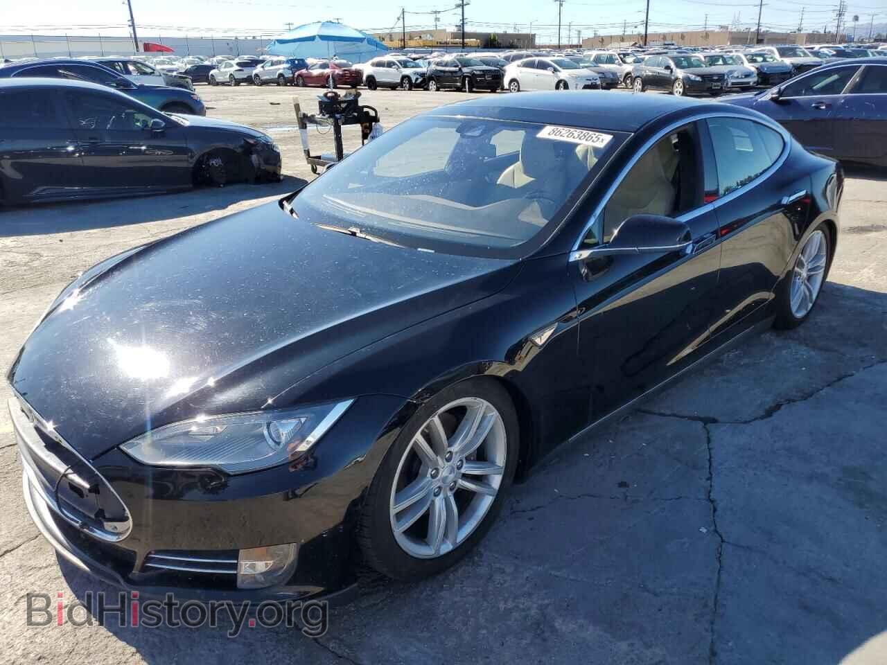 Photo 5YJSA1H14EFP61194 - TESLA MODEL S 2014