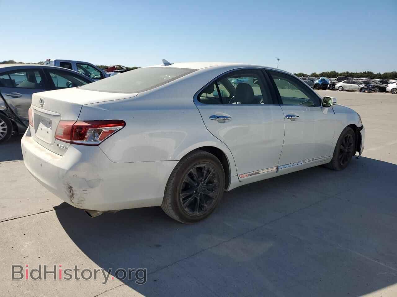 2012 LEXUS ES350 - VIN: JTHBK1EGXC2508031 - Фото 3