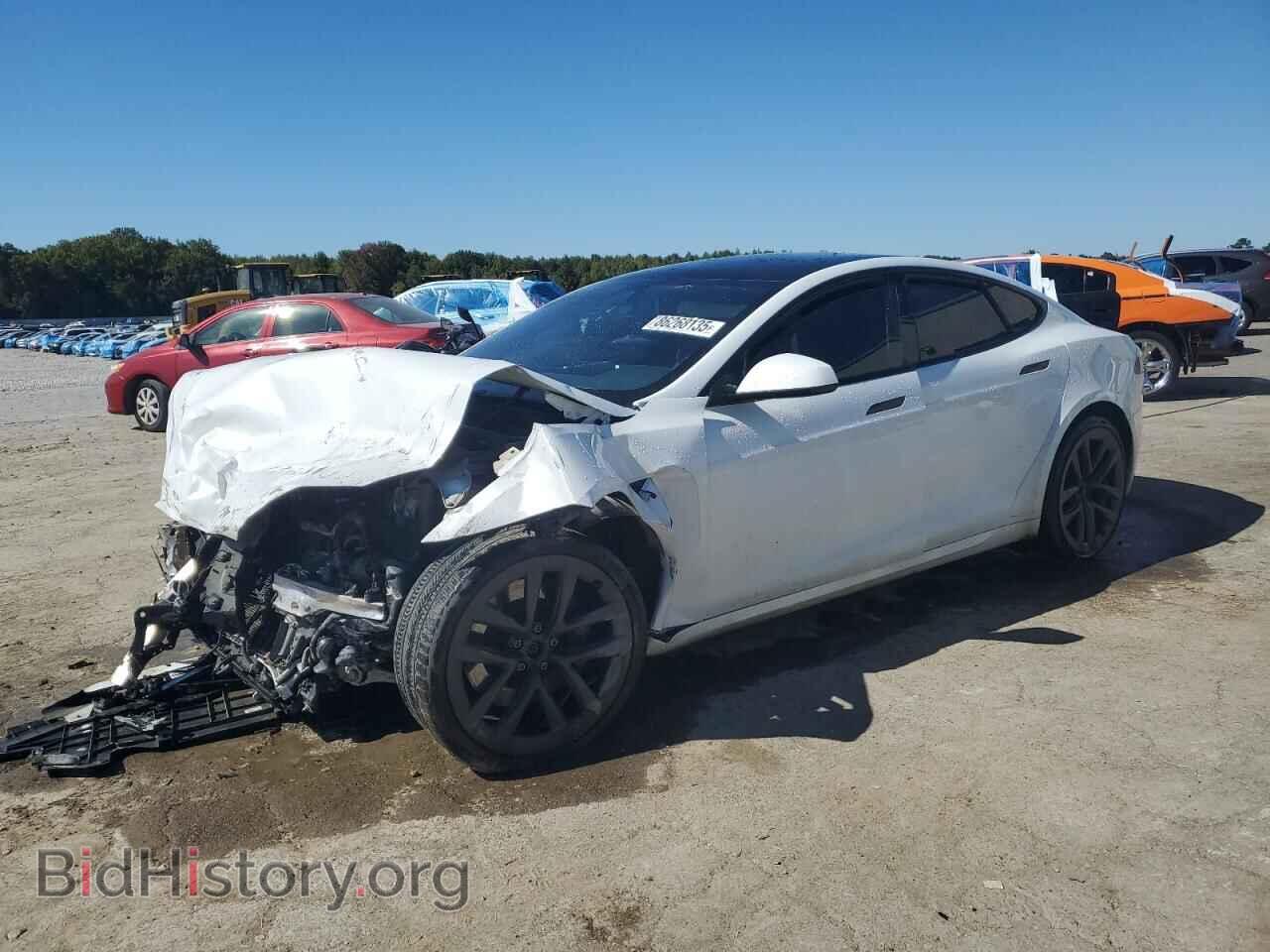 Фотография 5YJSA1E60MF437237 - TESLA MODEL S 2021