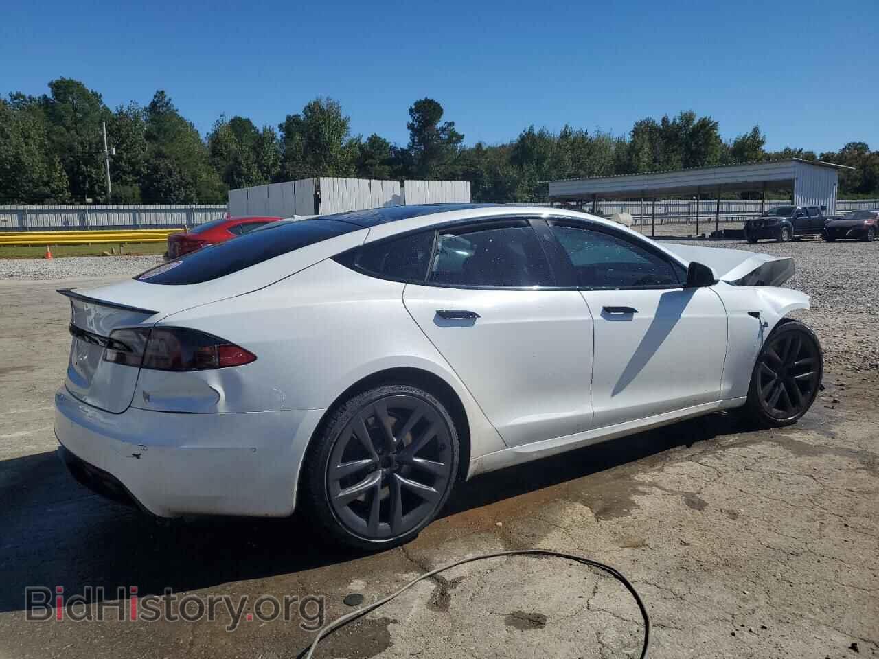 2021 TESLA MODEL S - VIN: 5YJSA1E60MF437237 - Фото 3