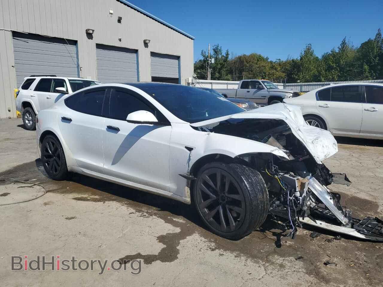 2021 TESLA MODEL S - VIN: 5YJSA1E60MF437237 - Фото 4