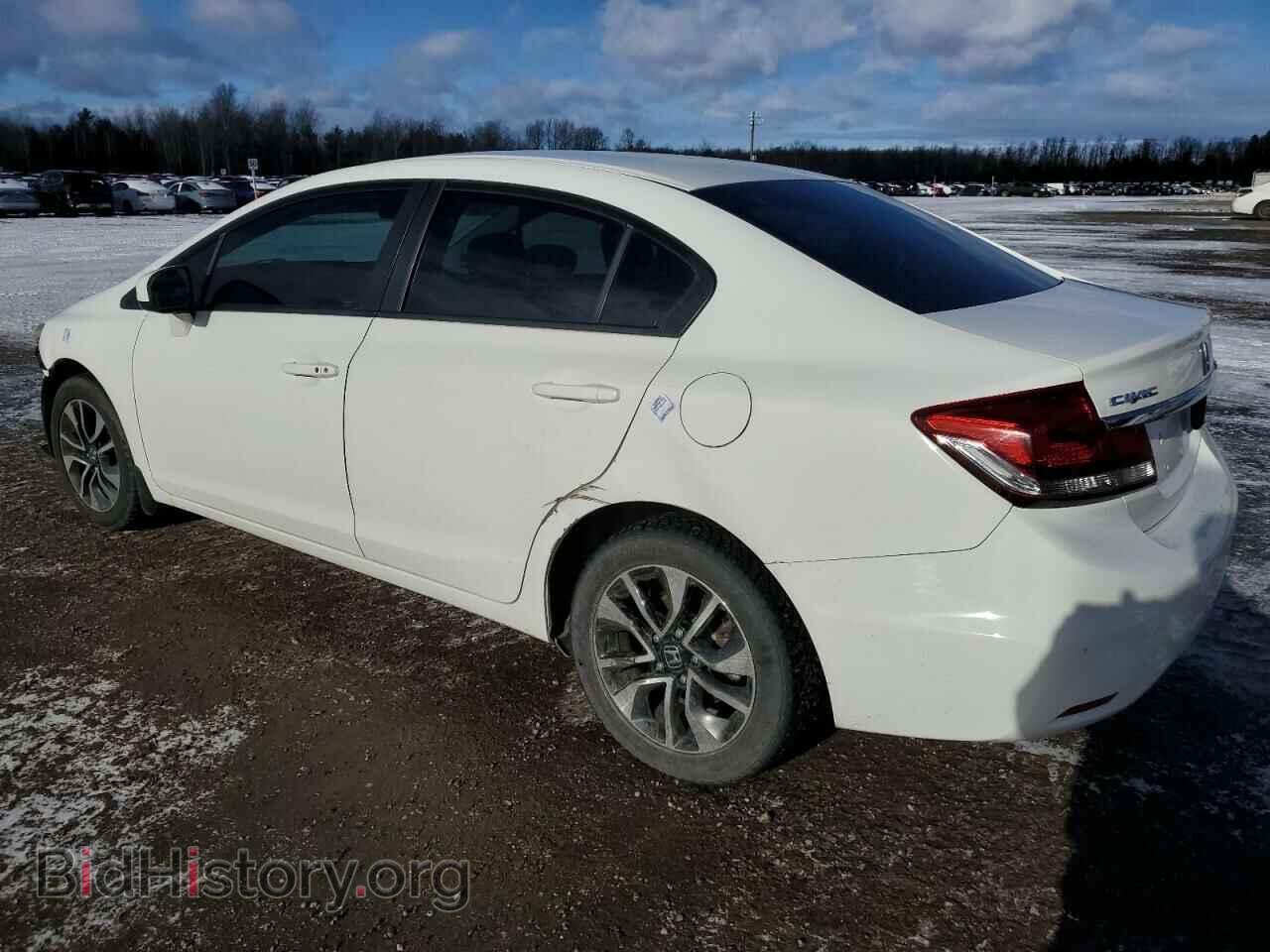 2014 HONDA CIVIC - VIN: 2HGFB2F57EH035982 - Фото 2