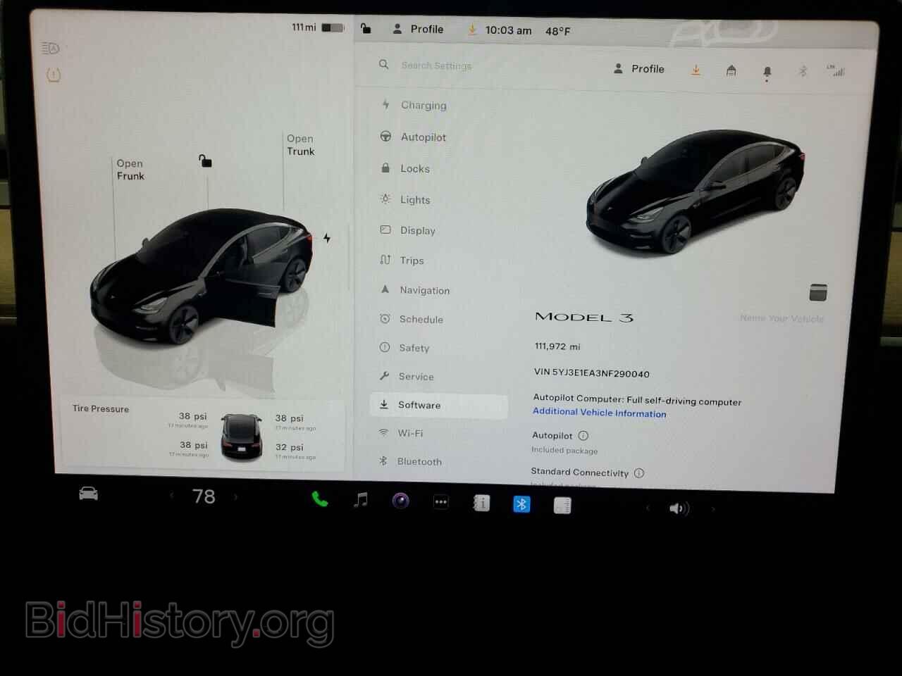 2022 TESLA MODEL 3 - VIN: 5YJ3E1EA3NF290040 - Photo 9