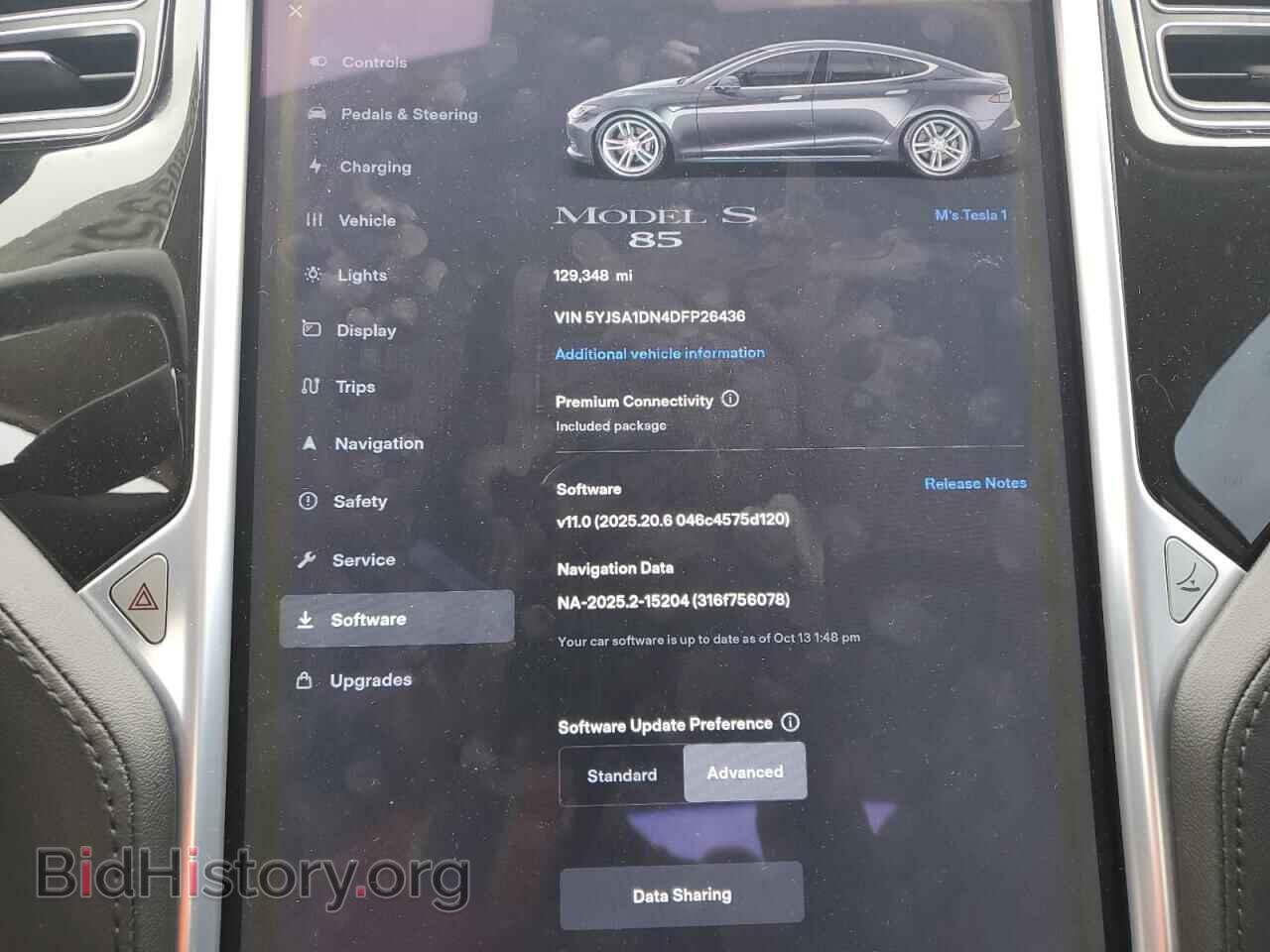 2013 TESLA MODEL S - VIN: 5YJSA1DN4DFP26436 - Photo 9