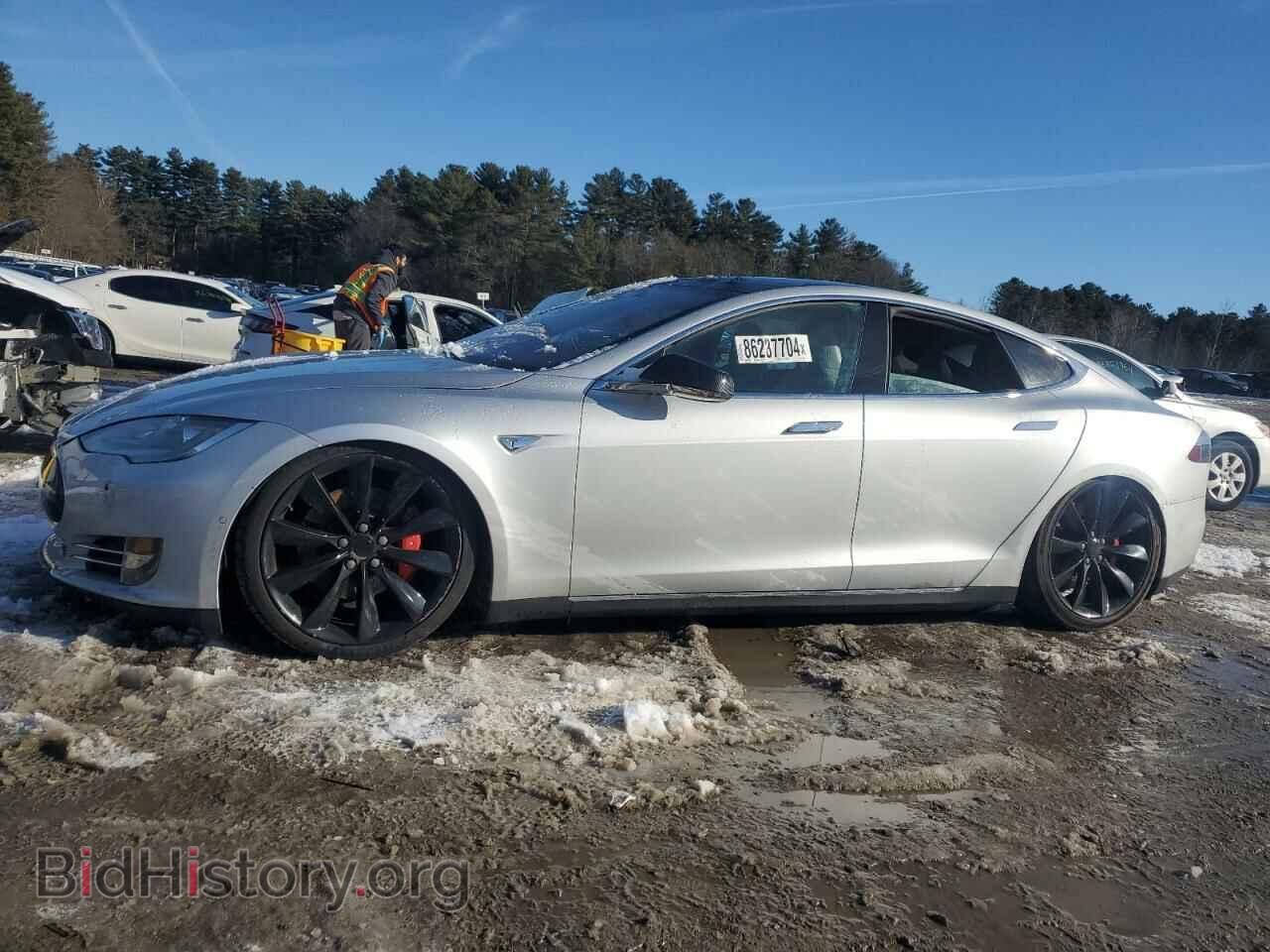 Photo 5YJSA1H21EFP62585 - TESLA MODEL S 2014