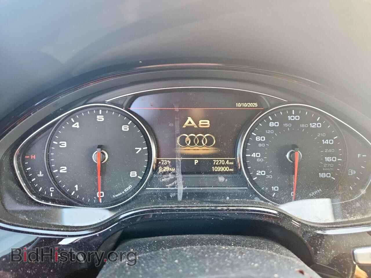 2013 AUDI A8 - VIN: WAUR2AFD6DN012290 - Фото 9