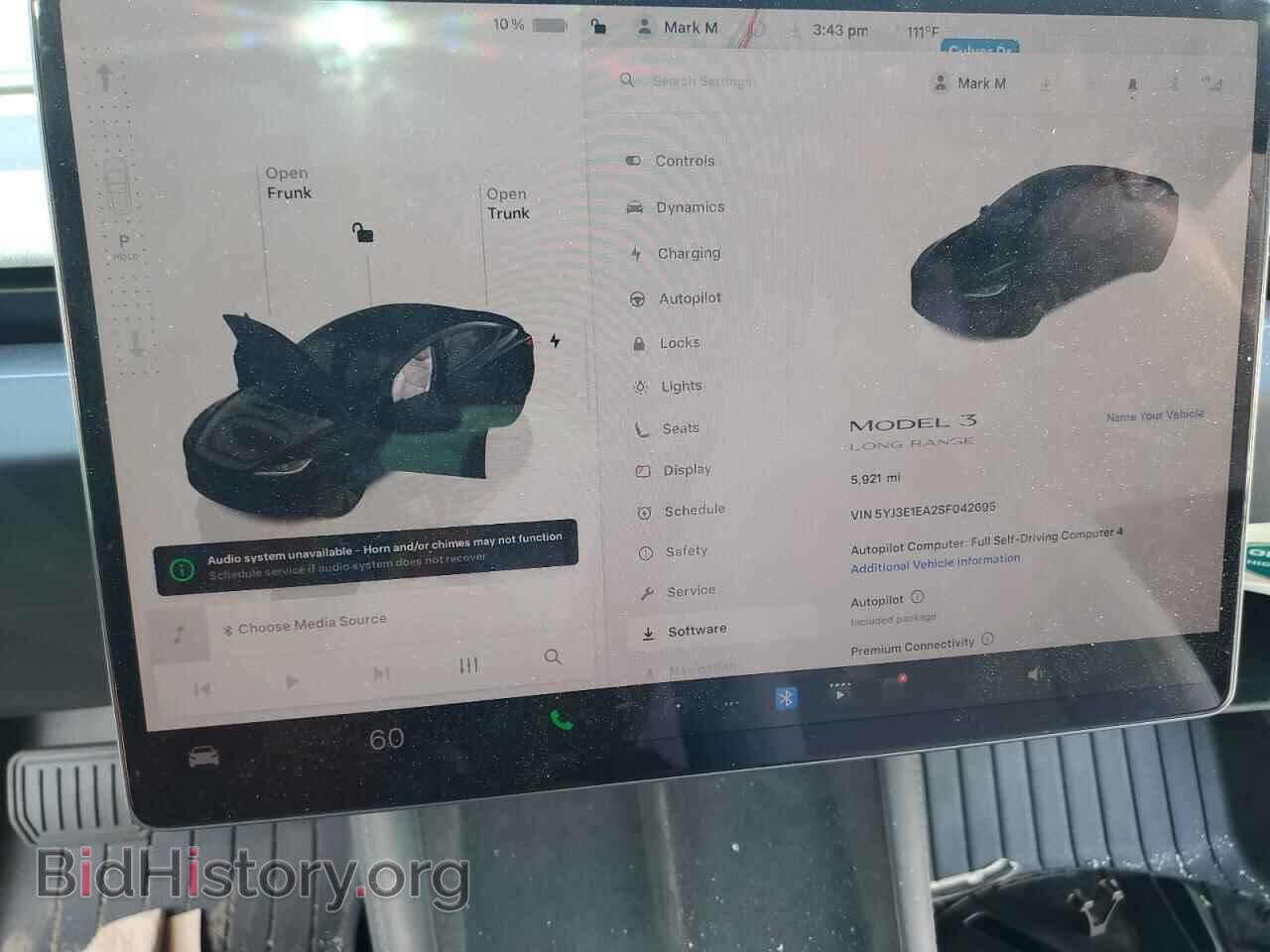 2025 TESLA MODEL 3 - VIN: 5YJ3E1EA2SF042695 - Фото 9