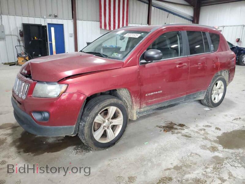 2014 Jeep COMPASS Sport (VIN 1C4NJDBB0ED784379) — photo 1 of 13, Copart, damage: front end