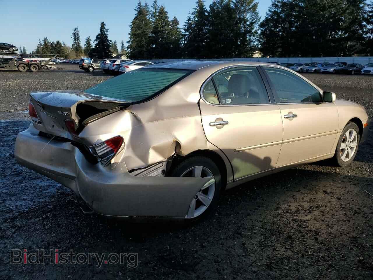 2005 LEXUS ES330 - VIN: JTHBA30G855093282 - Фото 3