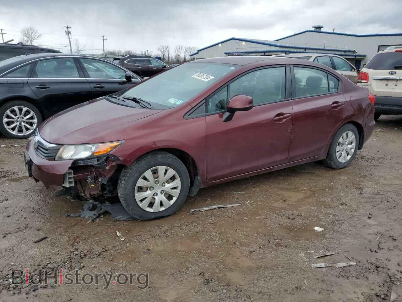 Фотография 2HGFB2F59CH554738 - HONDA CIVIC 2012