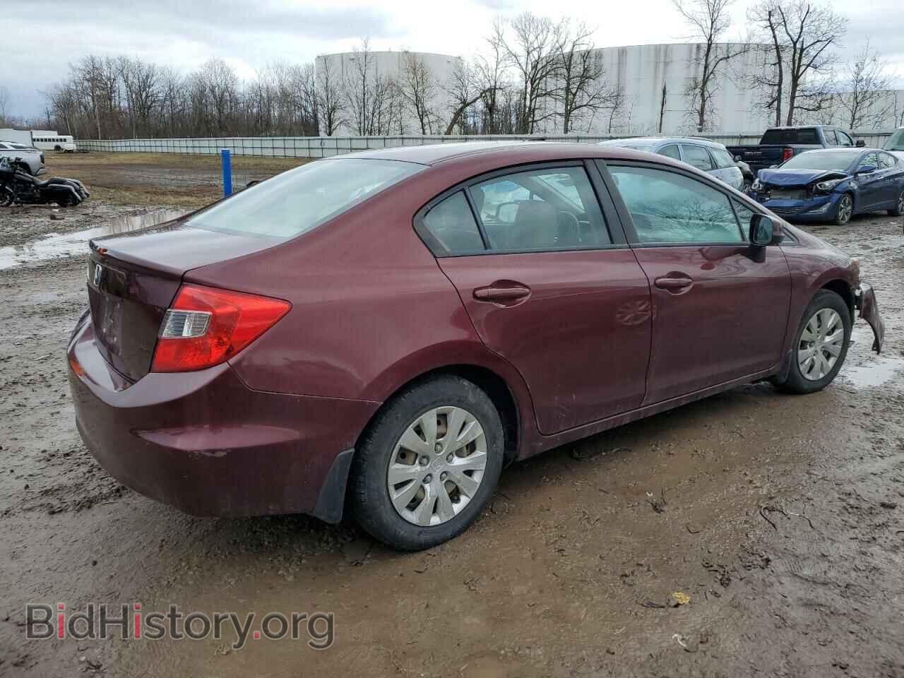 2012 HONDA CIVIC - VIN: 2HGFB2F59CH554738 - Фото 3
