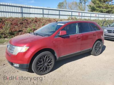 2010 Ford EDGE Limited, red — VIN 2FMDK3KC3ABA08349, Copart