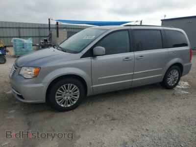 2016 Chrysler MINIVAN Touring L, серебристый — VIN 2C4RC1CG4GR282690, Copart