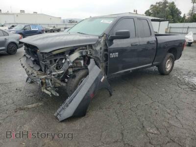 2018 RAM 1500 ST, gray — VIN 1C6RR6FT6JS188697, Copart