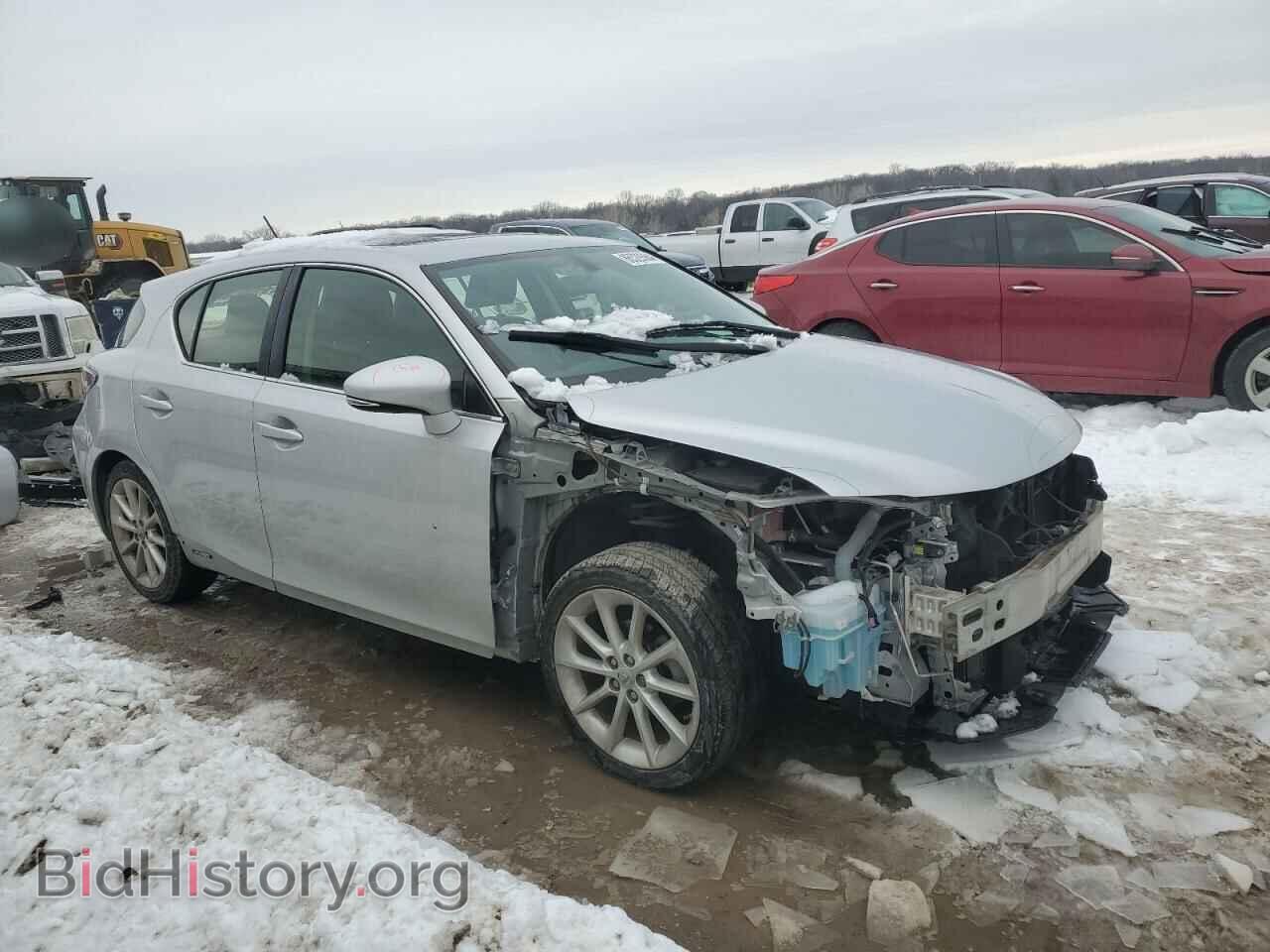 2012 LEXUS CT 200 - VIN: JTHKD5BH0C2109370 - Фото 4