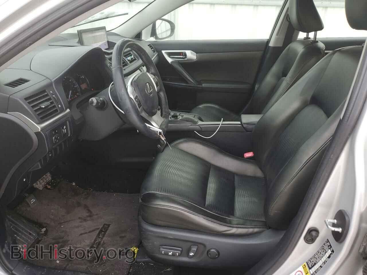 2012 LEXUS CT 200 - VIN: JTHKD5BH0C2109370 - Фото 7