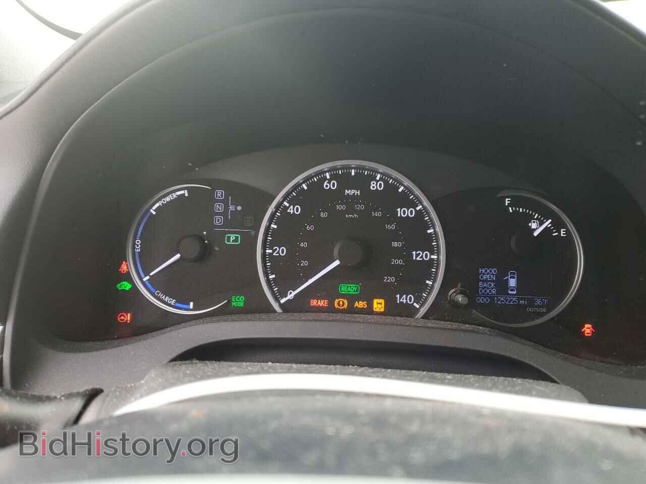 2012 LEXUS CT 200 - VIN: JTHKD5BH0C2109370 - Фото 9