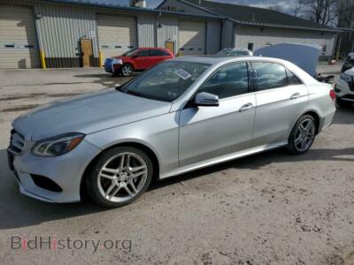 2014 Mercedes-Benz E-CLASS 550 4MATIC, серебристый — VIN WDDHF9BB9EA838751, Copart