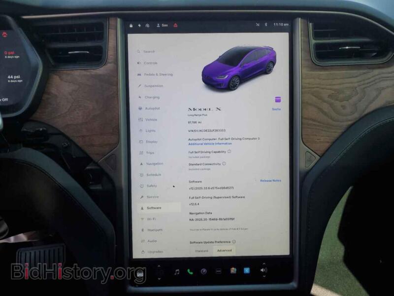 2020 Tesla MODEL X (VIN 5YJXCDE22LF283353) — фото 9 из 15