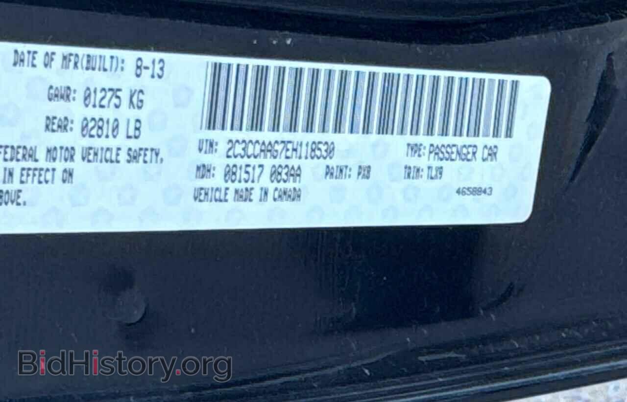 2014 CHRYSLER 300 - VIN: 2C3CCAAG7EH118530 - Фото 10