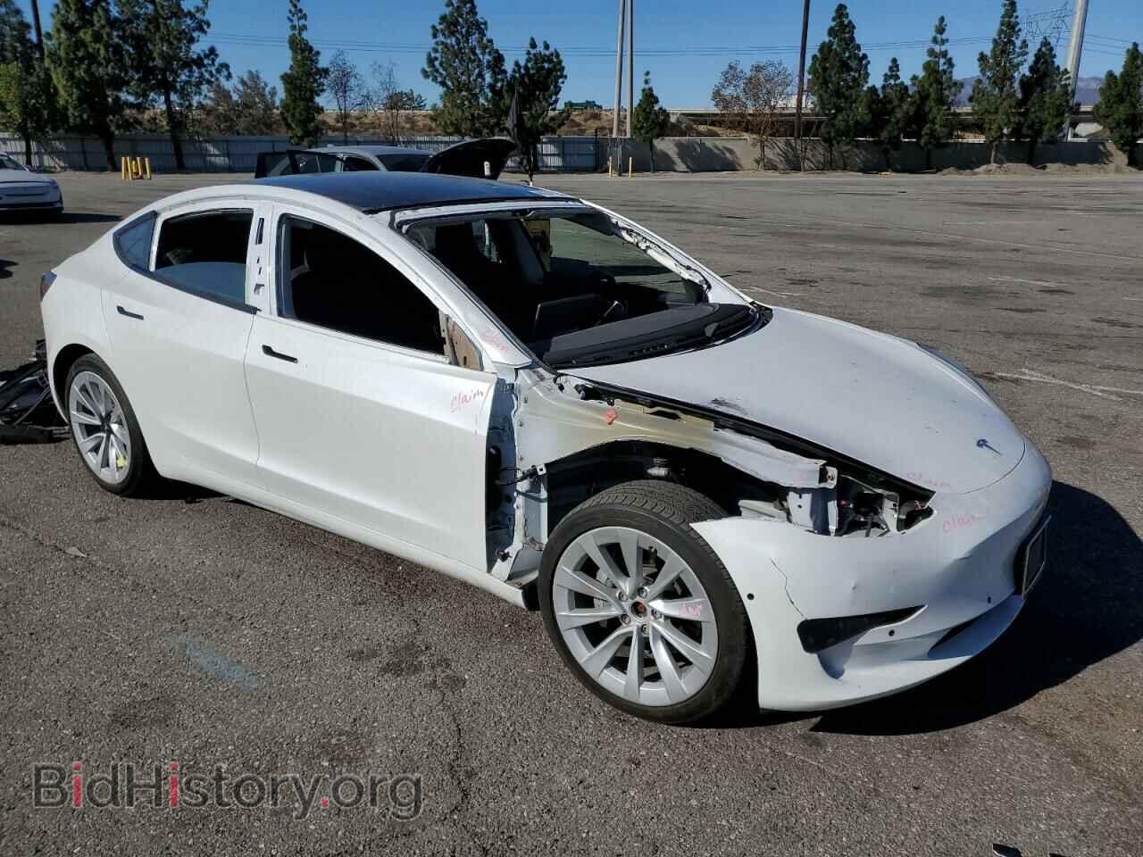 2021 TESLA MODEL 3 - VIN: 5YJ3E1EB8MF872884 - Фото 4
