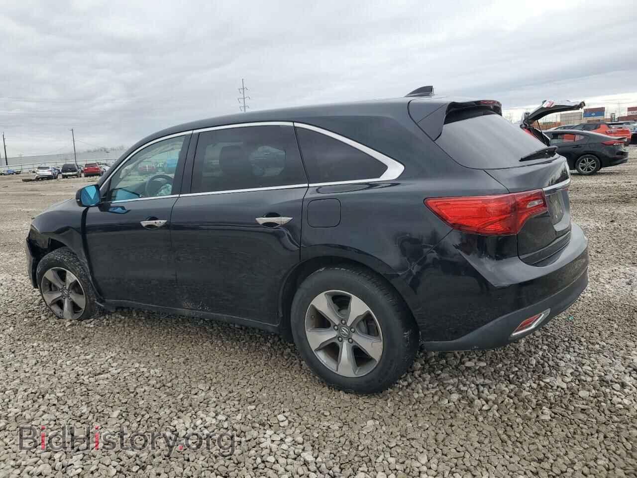 2014 ACURA MDX - VIN: 5FRYD4H21EB006028 - Фото 2